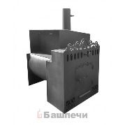 Печь на 3 помещения с конвекционным экраном