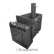 Печь на 3 помещения с конвекционным экраном